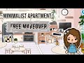 MINIMALIST APARTMENT Makeover | Free Home Designer | Toca Life