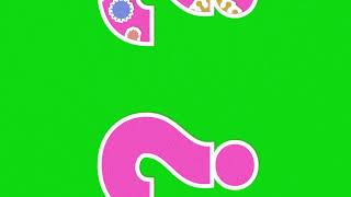 Animated Question Mark Green Screen | Pop-Up Quiz Overlay | 4K Stock Footage #greenscreen #animation