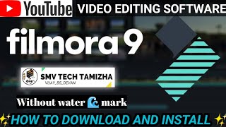 Free Video editing software for YouTube in Tamil | Best editing software for PC & Laptop #film #edit