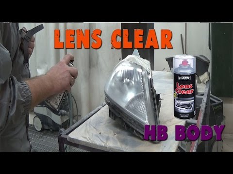 Лак для восстановления фар. HB LENS CLEAR.