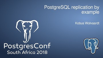 PostgreSQL replication by example
