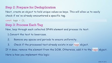 Remove Duplicate SPAN Elements in DOM Using JavaScript and jQuery