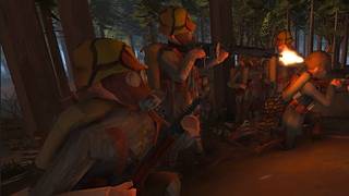 Chaotic WW1 NPC Battle In Rising Front Game