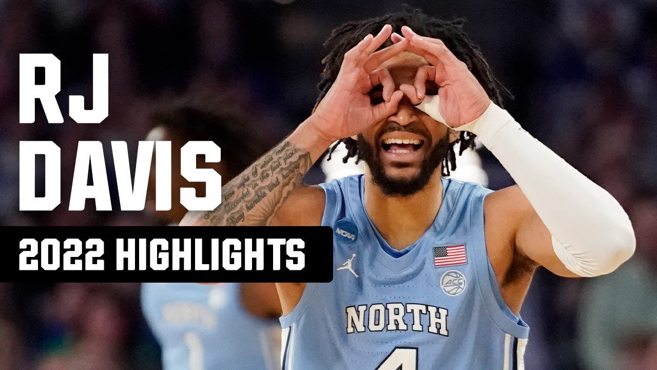 RJ Davis 2022 NCAA tournament highlights Win Big Sports