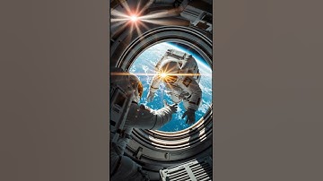 Astronauts in Space:First Spacewalk#shorts #animation #moon #asteroid #planet #universe