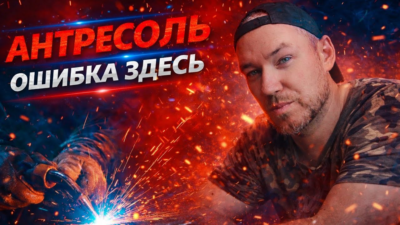 АНТРЕСОЛЬ. ОШИБКА, которую допускают все сварщики! (Показываю и исправляю)
