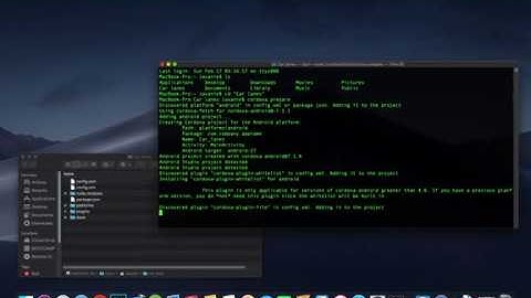 Construct 3 Tutorial Build an APK with Cordova CLI on macOS