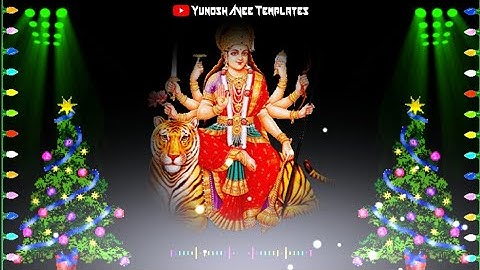 New Template Navratri Avee Player dj light mix || status whatsapp new effects 2020