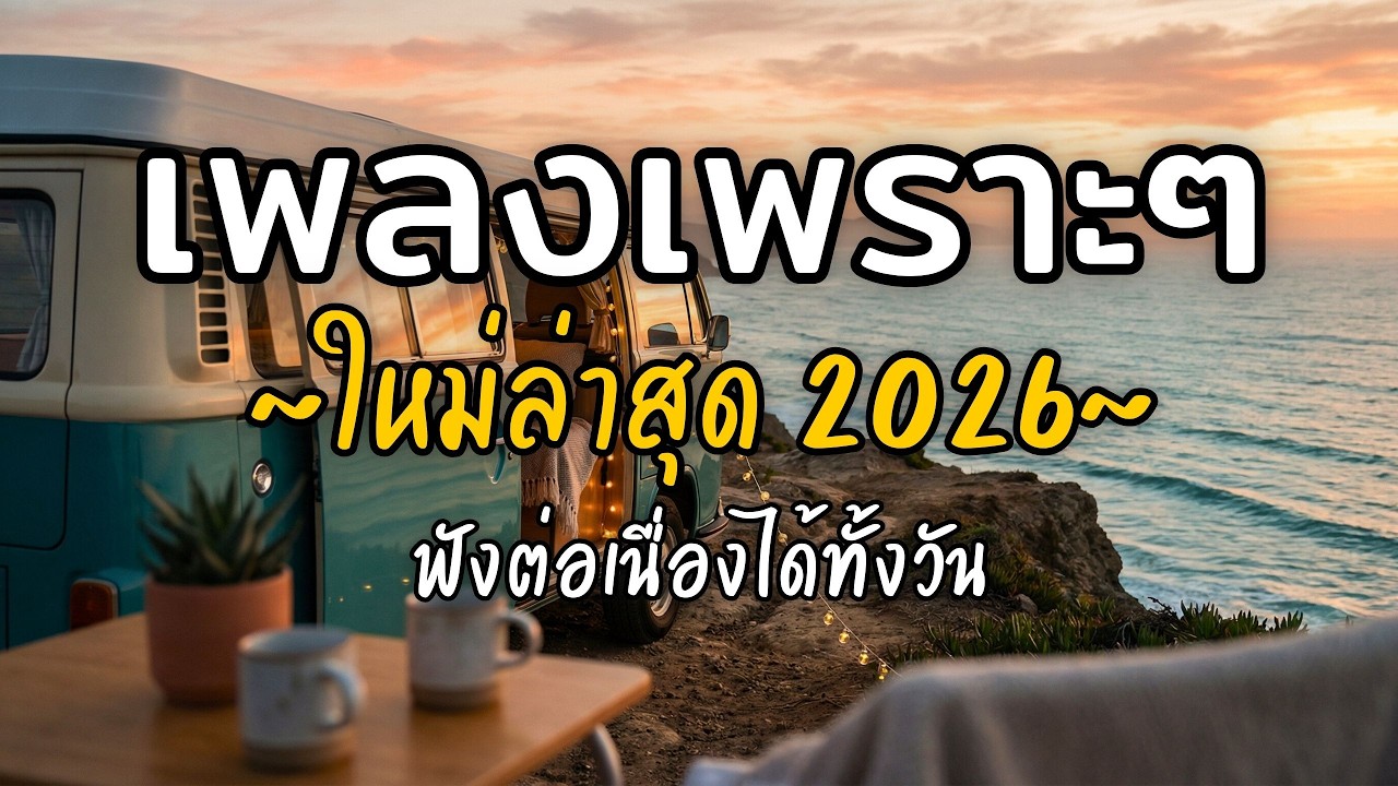 🎧 เพลงเพราะๆ ฟังสบาย Vol.75 | รวมเพลงใหม่ 2026 เพลงรัก เพลงชิล ฟังยาวต่อเนื่อง