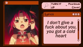 ✩ Nightcore - TURN IT UP | Pearlblade ft Clover! ✩