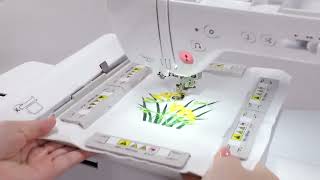 How to Use the Magnetic Frame 🧲🧵 | Brother PE800 Embroidery Tutorial for Beginners