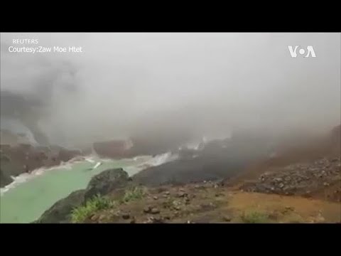 緬甸北部礦區發生山體滑坡造成160多人死亡