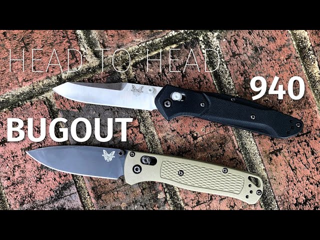Benchmade Bugout Vs Osborne: Ultimate Lightweight Knife Showdown