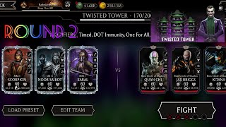 Boss Battle 170 Twisted Tower Normal Round 2 I MK Mobile