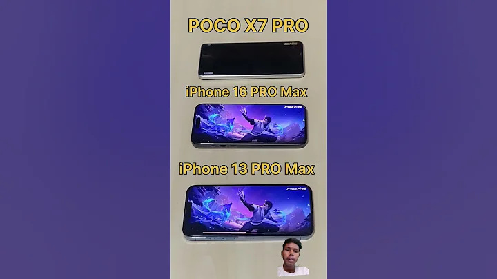 POCO X7 PRO 💀 vs iPhone 16 PRO MAX vs iPhone 13 PRO MAX vs 120FPS - FREEFIRE GAMING TEST #freefire