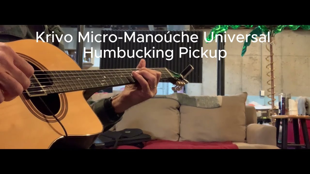 Krivo Micro-Manoúche Humbucking Pickup - Altamira M01D - Mondoslug