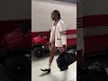 Bijan Robinson’s arrival for our game against San Francisco 👀