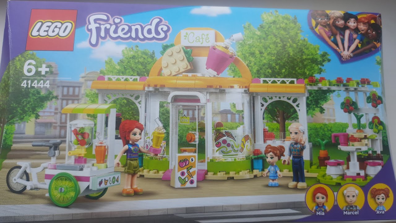 Lego Friends 6+ Органическое кафе Харлейк Сити 41444 #лего #legofriends ...