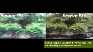 Ultimate Comparison Lenovo K80 vs K3 Note: Camera, Speaker, Display
