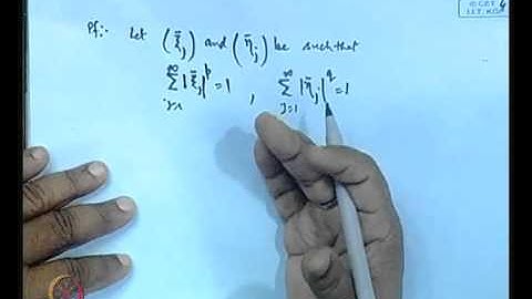 Mod-01 Lec-02 Holder Inequality and Minkowski Inequality