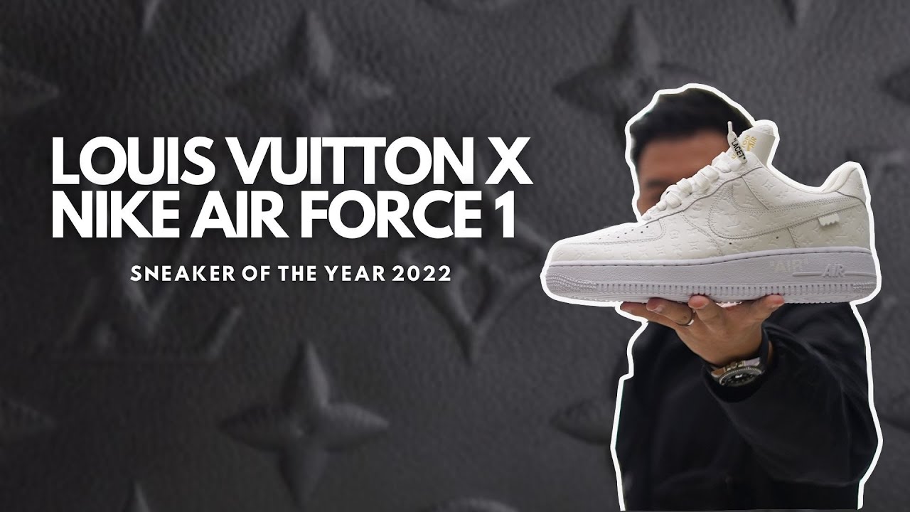 $20,000 Louis Vuitton Nike Air Force 1 White By Virgil Abloh FIRST