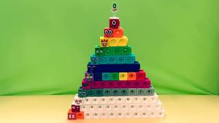 貓展 Numberblocks MathLink Cubes 1-12 Christmas Tree ft. 12 Days of Christmas Counting Song