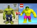 GTA 5 HULK VS LEGO HULK - WHO IS BEST?