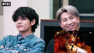 bts reaction to Blackpink_