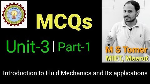 MCQs | Unit-3 | Part-1 | Fundamentals of Mechanical Engineering and Mechatronics