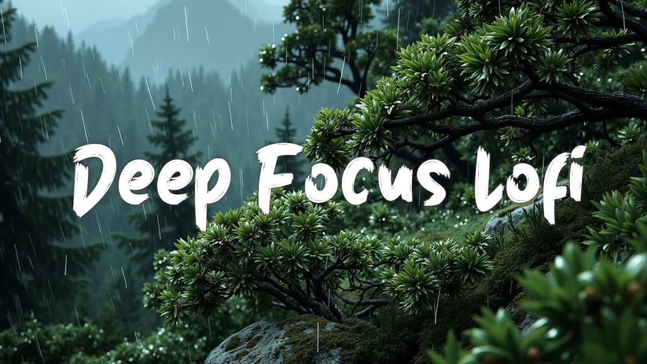 Rainy Forest Lofi Mix 🌧️ Расслабляющие Lofi биты для учебы, отдыха и глубокой концентрации
