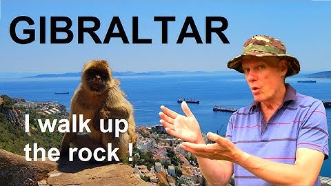A VERY CHALLENGING WALK! Exploring the Rock of Gibraltar and avoiding the apes.