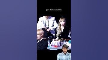 Pov : Lisa looked at Taehyung 😱😇🥰 #taehyung #lisa #taelice #blackpink #shorts #jisoo #jin #jhope #3d