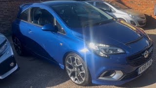 Blue corsa