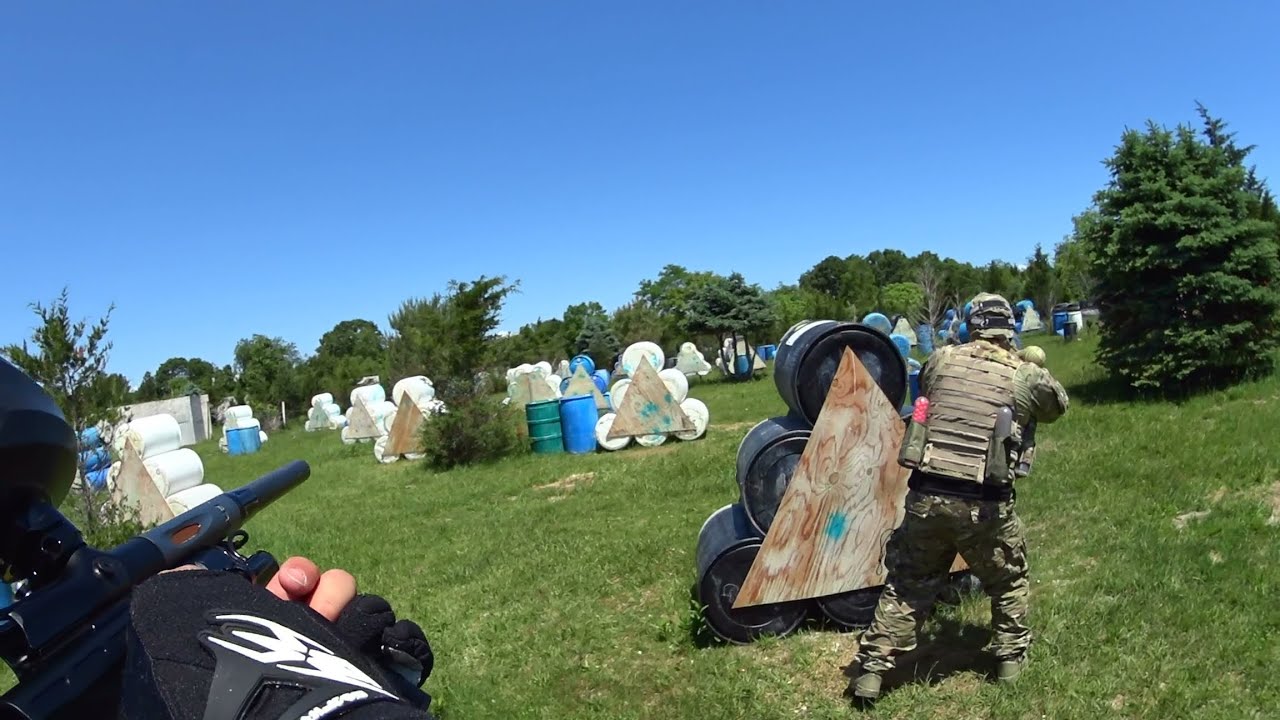 The Yeti Brigade Newbie Game Cousins Paintball, Calverton YouTube
