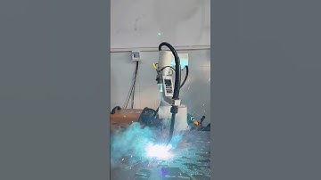 Collaborative welding robot. #industrial #automobile #walding #manufacturingrobot #robot