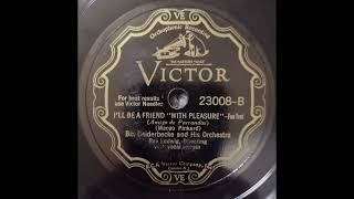 I'll Be A Friend With Pleasure - Bix Beiderbecke and His Orchestra - 1930