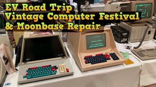 EV Roadtrip, Vintage Computer Festival, and Moonbase Repair