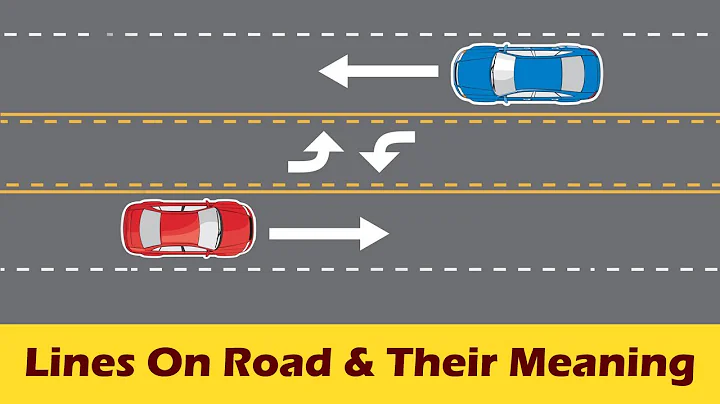 Lines on the road and their meanings