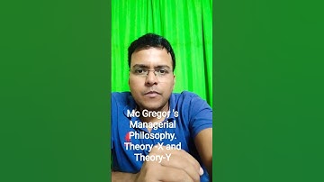 Mc Gregor: PUBLIC ADMINSTRATION OPTIONAL: OPSC: DEEPAK KUMAR SWAIN