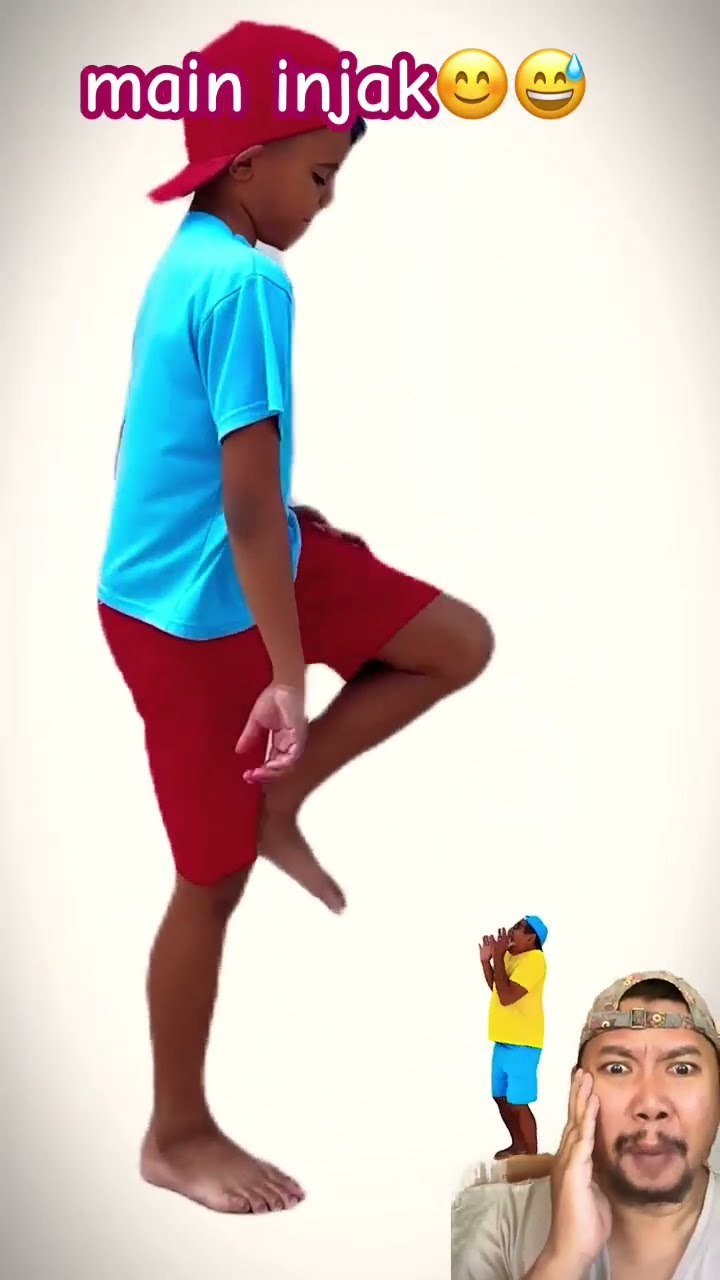 MAIN INJAK INJAK!!!?? #funny #shortsvideo #comedy #humor #shortsfeed