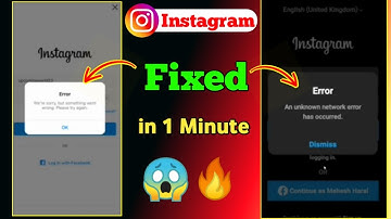 There Was A Problem Logging You Into Instagram | How To Reactivate Instagram Account (SOLVED)