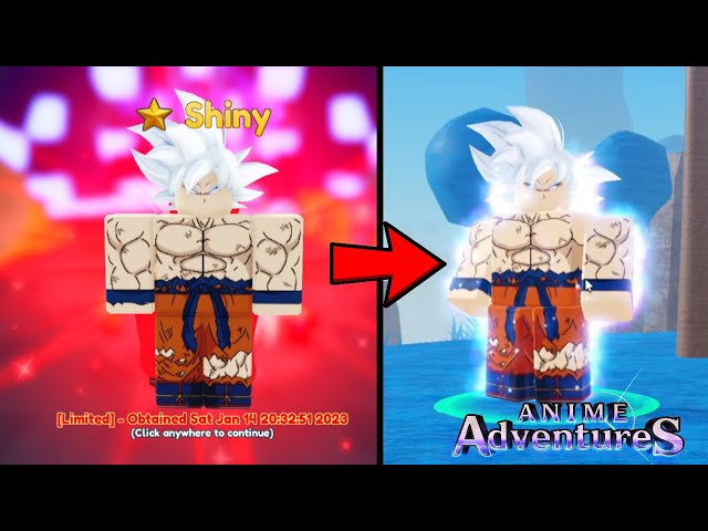 How to Get NEW UI GOKU MYTHIC in Anime Adventures! + (Ultra Goko Stats  Showcase) 