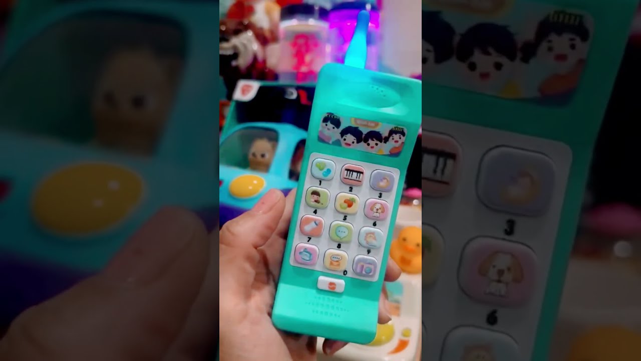 Kring Phone Learning Toy Music Light Touch Screen Mobile Toys Youtubeshorts Viral Yt