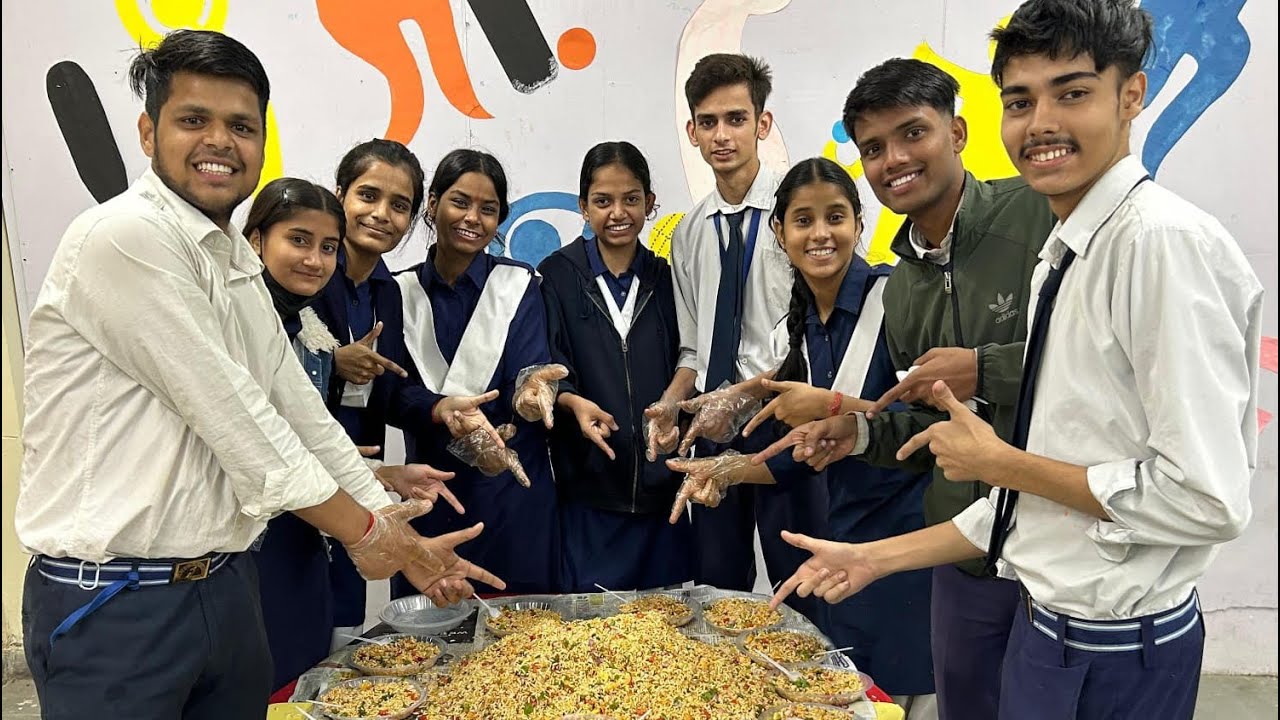 Perfect Study-Time Snack: Murmura Chaat 🤓🔥#schoolvideo #video 