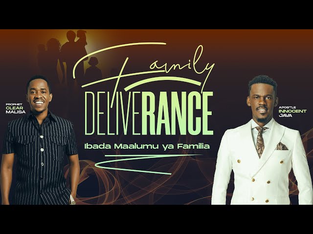 LIVE : FAMILY DELIVERANCE SERVICE WITH APOSTLE INNOCENT JAVA u0026 PROPHET CLEAR MALISA class=