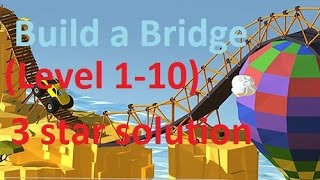 Build a Bridge Level 2 3 4 5 6 7 8 9 10 Android 3 star Walkthrough