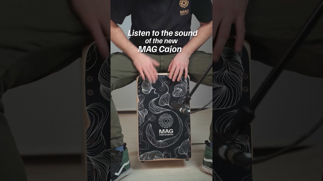 What do you think of the New MAG Cajon? Listen to the sound and see it in our webshop! #cajon