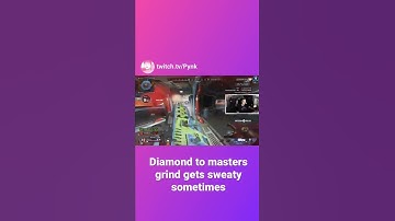 Apex Legends Diamond to masters grind can get really sweaty #shorts #twitch #apexlegends