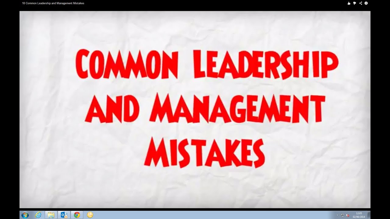 commonly occurring mistakes in a business report