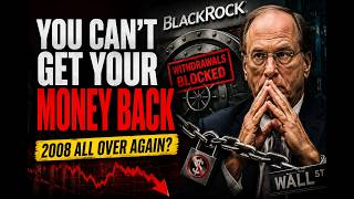 BlackRock Just Blocked Withdrawals—Is Another 2008 Crisis Starting?#blackrock #blackstone #larryfink